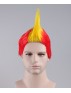 Yellow / Red Mohawk Wig